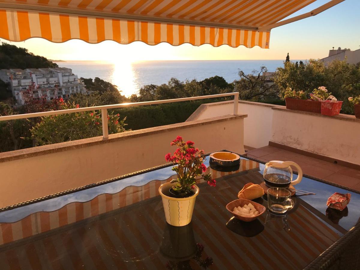 Apartamento Con Piscina - Tossa - Magnificas Vistas Al Mar Girona Dış mekan fotoğraf